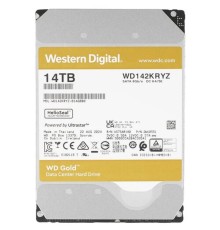14TB WD Gold  (WD142KRYZ) {SATA III 6 Gb/s, 7200 rpm, 256Mb buffer}