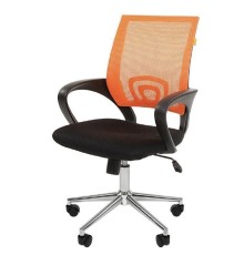 Офисное кресло Chairman    696    Россия     TW оранжевый хром new (7077469)