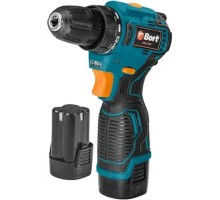 Bort ДРЕЛЬ-ШУРУПОВЕРТ АККУМУЛЯТОРНАЯ BAB-16-BLK (2 АКБ + ЗУ) [93414868] { 16.8 В, 2 Ач, Li-lon, 2 Акк }
