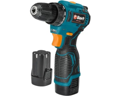 [Дрели, Шуруповерты, Гайковерты, Миксеры] Bort ДРЕЛЬ-ШУРУПОВЕРТ АККУМУЛЯТОРНАЯ BAB-16-BLK (2 АКБ + ЗУ) [93414868] { 16.8 В, 2 Ач, Li-lon, 2 Акк }