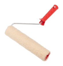 Rexant (89-0036) Валик «Натуральный мех» бесшовный, ворс 12 мм, ширина ролика 240 мм, d 42 мм, бюгель 6 мм