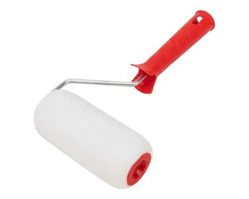 [Штукатурно-малярный инструмент] Rexant (89-0031) Валик вспененный пенополиуретан, ширина ролика 140 мм,  d 42 мм, бюгель 6 мм