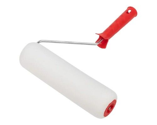 [Штукатурно-малярный инструмент] Rexant (89-0033) Валик вспененный пенополиуретан, ширина ролика 240 мм,  d 42 мм, бюгель 6 мм