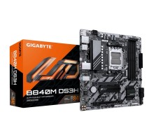 Gigabyte B840M DS3H {Socket AM5, AMD B840, 4xDDR5-5200, HDMI+DP+DP, 2xPCI-Ex16, 4xSATA3(RAID 0/1/10), 2xM.2, 8 Ch Audio, 1x2,5GLan, (4+4)xUSB2.0, (2+2)xUSB3.2, (1+1)xUSB Type-C™, 1xPS/2, mATX} RTL 