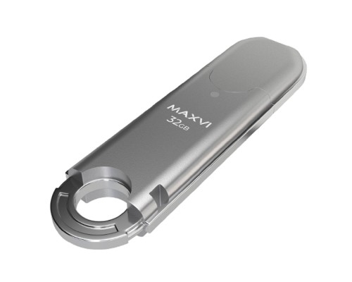 [носитель информации] Maxvi USB Drive 32GB P2 silver, <>=>;