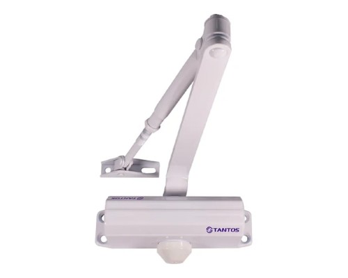 [Замки] Tantos TS-DC085 белый Доводчик дверной EN4, до 100 кг