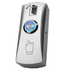 Tantos TS-CLICK light (серебро) накладная кнопка выхода с подсветкой