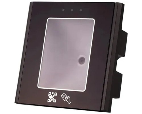 [Аксессуары для домофонов] Tantos TS-RDR-QR Считыватель QR-кода и карт формата Mifare для врезного монтажа