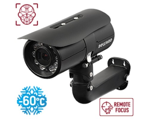 [Камера видеонаблюдения] BEWARD B2530RZK Уличная IP-камера 2 Мп, 1/2.8' КМОП SONY Starvis, 0.002 лк (день)/0.001 лк (ночь), 2xWDR до 120 дБ, H.265/H.264/MJPEG, 1920x1080, 25 к/с, моторизованный вариообъектив 2.7-13.5