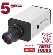 BEWARD SV3218M Корпусная IP-камера 5 Мп, 1/2.8'' КМОП Sony Starvis, microSDXC (до 256 ГБ), встроенная видеоаналитика, SIP, детекция лиц
