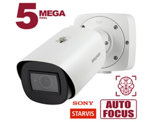 [Камера видеонаблюдения] BEWARD SV3218RBZ Уличная IP-Камера 5 Мп, 1/2.8' КМОП Sony Starvis, 2xWDR до 120 дБ, 3 потока Н.265/Н.264 HP/MJPEG, до 60к/с, 2592x1944, моторизованный объектив 2.7-13.5 мм