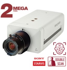 BEWARD B8182710 2 Мп, 1/2.8'' КМОП SONY Starvis, 0.002 лк (день)/0.001 лк (ночь), 2xWDR до 120 дБ, H.265/H.264/MJPEG, 1920х1080, 25 к/с, объектив C/CS