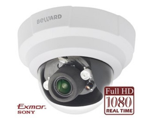 [Камера видеонаблюдения] BEWARD B8182710DR 2 Мп, 1/2.9' КМОП SONY Exmor, 0.01 лк (день)/0.005 лк (ночь), DWDR, Н.264/MJPEG, 1920x1080, 25 к/с, вариообъектив 