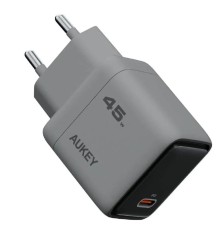 Aukey сетевое зарядное устройство Comet 45W Gray (AWC-PA-C2G)
