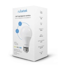 RUBETEK RL-3101 Светодиодная лампа с датчиком движения и освещенности