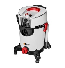 Bort Пылесос для сухой и влажной уборки BAX-500E {Расход воздуха 50 л/сек; 94 л/сек; Вместимость бака 20 л; Мощность 1400 Вт; Пылесос для влажной уборки ;гарантия 2 г} [93418095]