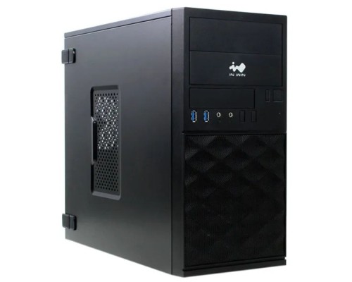 [Корпус] InWin Mini Tower EFS052 Black U3*2+A(HD) + front fan holder + Screwless mATX (без блока питания) 