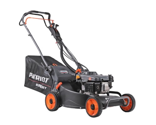 [Газонокосилка] PATRIOT PT 54AS Газонокосилка бензиновая [512109054] { 53 см, самоходная(3 скорости), 7,5л.с., алюминиевая дека, крданная передача на редуктор колёс травосборник 75л }