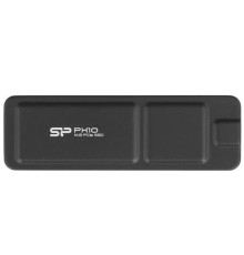 Silicon Power Portable SSD 512GB PX10, External, USB TypeC 3.2, Черный, read/write 1050/1050 Mb/s