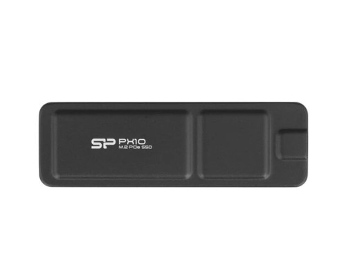 [носитель информации] Silicon Power Portable SSD 512GB PX10, External, USB TypeC 3.2, Черный, read/write 1050/1050 Mb/s