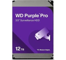 12TB WD Purple Pro (WD122PURP) {Serial ATA III, 7200- rpm, 256Mb, 3.5