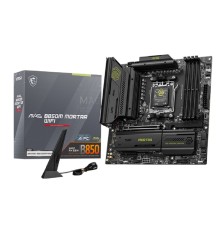Материнская плата MSI MAG B850M MORTAR WIFI SocketAM5 AMD B850 4xDDR5 mATX AC`97 8ch(7.1) 5Gigabit RAID+HDMI
