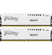 Kingston 32GB 5200MT/s DDR5 CL40 DIMM (Kit of 2) FURY Beast White XMP KF552C40BWK2-32