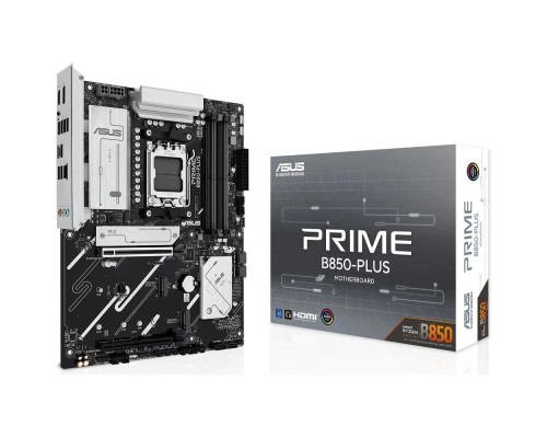 [Материнская плата] ASUS PRIME B850-PLUS (Socket AM5, ATX, 4xDDR5(256GB), DP/HDMI, 1xPCIe 5.0x16/1xPCIe 4.0x16, 1xLAN (2.5GbE), 4xSATA 6Gb/s, 3xM.2, 1xType-C, 5xUSB 3.2, 2xUSB 2.0)