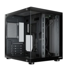 Ginzzu V100 закаленное стекло 1*USB 3.0,1*USB 2.0, AU mATX