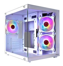 Ginzzu V250  White 3*FAN 12LD4
