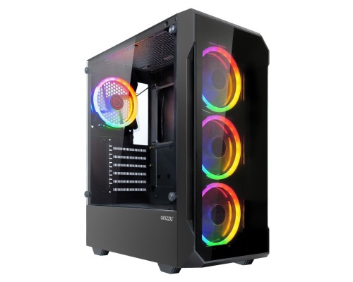 [корпус] Ginzzu CL320 FAN 12CM FRGB*4