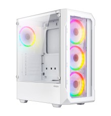 Ginzzu CL330 FAN 12CM FRGB*4 (Белый)