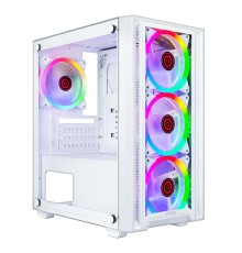 Ginzzu CL620 mATX FAN 4*12FRGB