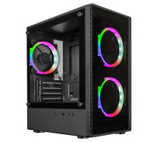 Ginzzu CL406 mATX FAN 3*12 FRGB (12RR4)
