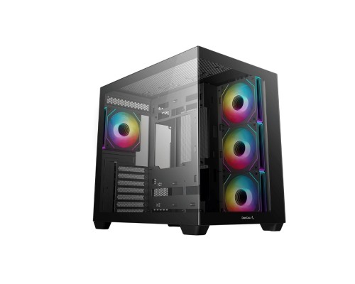 [Корпус] Deepcool CG530 4F black (ATX, без БП, ARGB, 2*USB3.2 Type A+USB3.2 Type-C) (R-CG530-BKADA4-G-1)