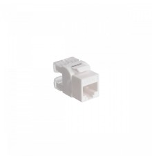 NTSS Модуль Keystone NTSS UTP RJ45 cat.5e, 180 градусов, белый NTSS-KJ-UTP-RJ45-5e-180-WT