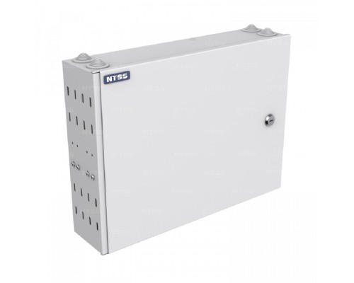 [Кросс, патч панель, адаптер] NTSS  Кросс NTSS оптический настенный частично укомплектованный 24/32 порта FC/ST (планка FC/ST-4шт, планка-заглушка-1шт, сплайс-кассета-1шт) серый RAL 7035 NTSS-WFOB-24/32-FC/ST-S0010