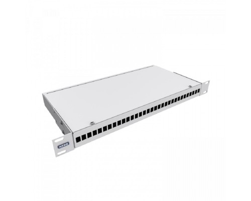 [Кросс, патч панель, адаптер] NTSS Кросс NTSS оптический 19' укомплектованный 1U, 32 порта SC/UPC, 50/125 мкм (сплошная панель, сплайс-кассета, пигтейлы, КДЗС, адаптеры) серый RAL 7035 NTSS-RFOB-1U-32-SC/U-50-SP1.5G0AY