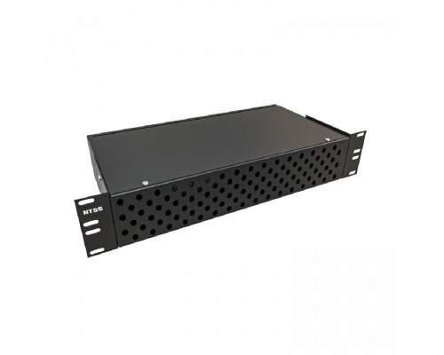 [Кросс, патч панель, адаптер] NTSS Кросс NTSS оптический 19' укомплектованный 2U, 96 портов FC/UPC, 50/125 мкм ОМ3 (сплошная панель, сплайс-кассета 3шт, пигтейлы, КДЗС, адаптеры) черный RAL 9005 NTSS-RFOB-2U-96-FC/U-503-SP1.5G0AY