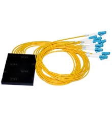 NTSS Разветвитель сплавной 1х5 оконцованный LC/UPC 9/125 вывод 1м буфер 3.0мм 1310/1550 NTSS-FCT-FBT-1/5-9-LC/U-1.0-3.0