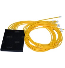 NTSS Разветвитель сплавной 1х8 не оконцованный 9/125 вывод 1м буфер 3.0мм 1310/1550 NTSS-FCT-FBT-1/8-9-1.0-3.0