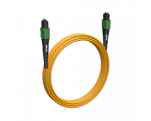 [Патч-корд, пигтейл] NTSS Волоконно-оптическая сборка trunk NTSS 12ов, MPO/APC (male)-MPO/APC (male), полярность А, 9/125, внутренний, 5м, LSZH NTSS-FM12-9-MPO/A(m)-MPO/A(m)-A-5