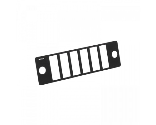 [Кросс, патч панель, адаптер] NTSS Сменная планка NTSS для 6 оптических розеток SC duplex/LC quadro без адаптеров для оптического кросса MTP/MPO NTSS-AP-ST-6-2SC/4LC-BL