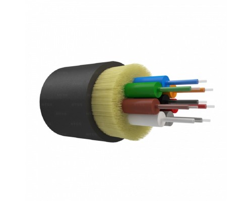 [Оптический кабель] NTSS Оптический кабель IN/OUT, OM1, 62.5/125, 8 волокон, LSZH, черный NTSS-FO-D-IN/OUT-62.5-8-LSZH