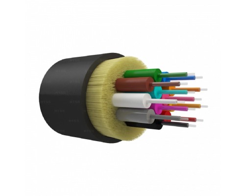 [Оптический кабель] NTSS Оптический кабель IN/OUT, OM1, 62.5/125, 12 волокон, LSZH, черный NTSS-FO-D-IN/OUT-62.5-12-LSZH