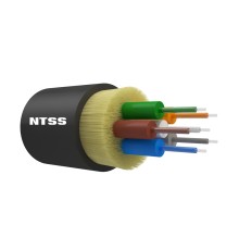 NTSS Оптический кабель IN/OUT, OM3, 50/125, 6 волокон, LSZH, черный NTSS-FO-D-IN/OUT-503-6-LSZH