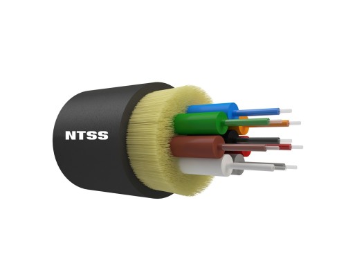 [Оптический кабель] NTSS Оптический кабель IN/OUT, OM3, 50/125, 8 волокон, LSZH, черный NTSS-FO-D-IN/OUT-503-8-LSZH