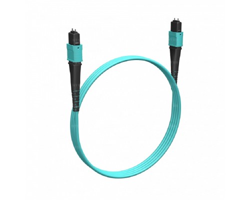 [Патч-корд, пигтейл] NTSS Волоконно-оптическая сборка trunk NTSS PREMIUM 24ов, MTP/UPC (female)-MTP/UPC (female), полярность А, 50/125 OM3, 1м, LSZH NTSS-FM24PM-503-MTP/U(f)-MTP/U(f)-A-1