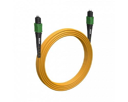 [Патч-корд, пигтейл] NTSS Волоконно-оптическая сборка trunk NTSS PREMIUM 24ов, MTP/APC (female)-MTP/APC (female), полярность B, 9/125 OS2, 15м, LSZH NTSS-FM24PM-9-MTP/A(f)-MTP/A(f)-B-15