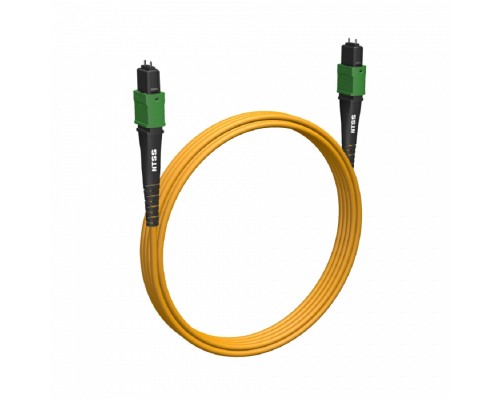 [Патч-корд, пигтейл] NTSS Волоконно-оптическая сборка trunk NTSS PREMIUM 24ов, MTP/APC (male)-MTP/APC (male), полярность B, 9/125 OS2, 3м, LSZH NTSS-FM24PM-9-MTP/A(m)-MTP/A(m)-B-3